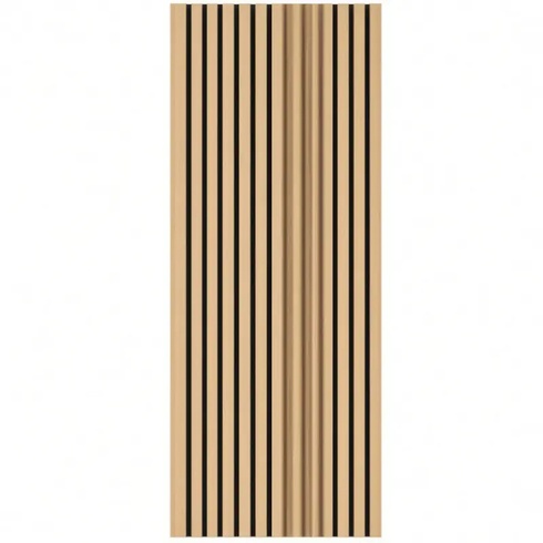 Akustické obkladové panely DY-AP001, 120 x 60 x 2,1 cm, 4 kusy, dub - N