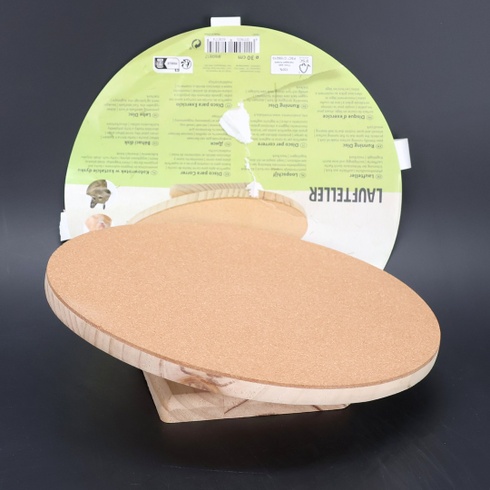 Trixie běžecký disk, osmáci/velcí křečci, dřevo/korek, ø 30 cm