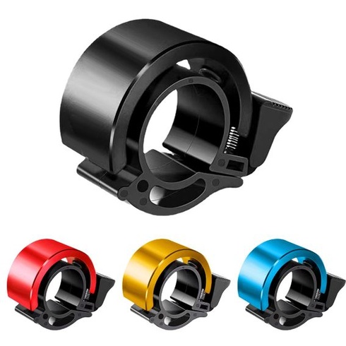 Inovatívny zvonček na bicykel z hliníkovej zliatiny pre riadidlá 22-22,8 mm - mini zvonček pre horské bicykle,