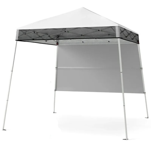 Skladací záhradný pavilón NP12555WH, 2x2 m, biela - B