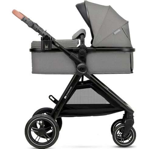 Multifunkčný kočík 3 v 1, nosnosť do 22kg, sivý - B
