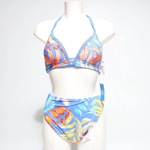 Dámske bikiny CUPSHE vysoký pás L multi