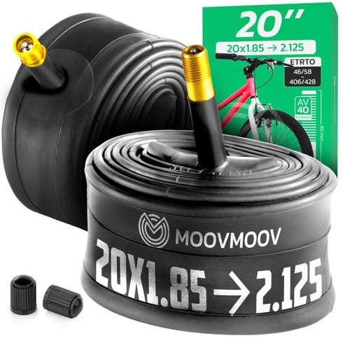 Vnitřní duše do kola MOOVMOOV 20 palců - vhodná pro pláště 20x1,85, 20x1,90, 20x1,95, 20x2,0,