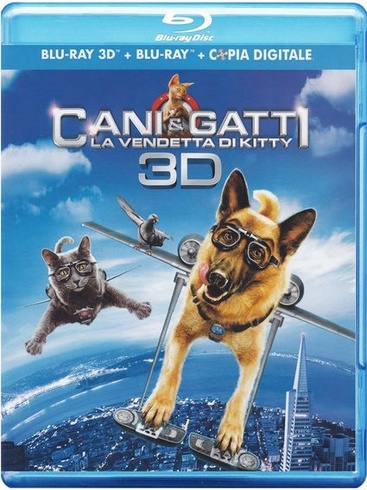 Mačky a psy: Kittyina pomsta (3D+2D) [Blu-ray] [IT Import]