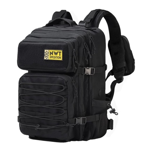Taktický batoh NWT XPEDITION 40 l, čierny