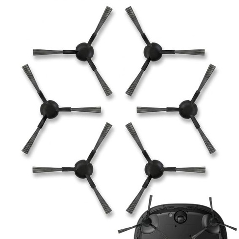 6 bočních kartáčů pro Dreame L40 Ultra AE/E30 Ultra/L10s Pro Ultra Heat. Náhradní boční kartáč pro