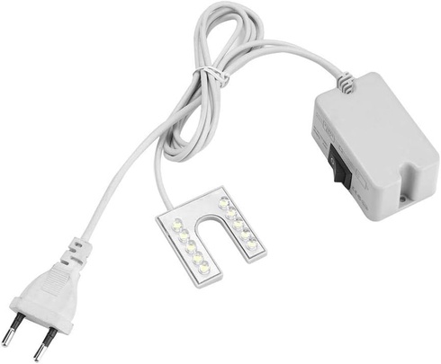 Lampa na šijací stroj MAGT biela