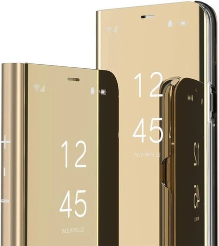 IMEIKONST Flipové pouzdro pro iPhone 17 6,3 palce, zrcadlově modré, QH, modré, pro iPhone 17 6,3