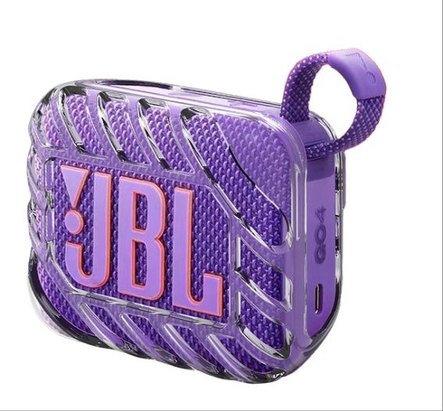 Priehľadné puzdro GIOPUEY kompatibilné s JBL Go 4, TPU nárazuvzdorné ochranné puzdro, ultratenké,