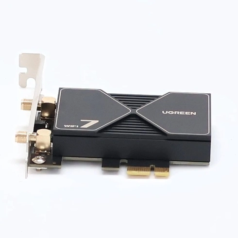 WLAN karta UGREEN WiFi 7 BE6500 s Bluetooth 5.4, pásmo 6 GHz, MLO, snadná instalace, WPA3, síťová