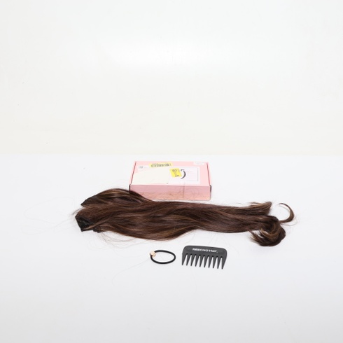 REECHO Clip-in prodlužování vlasů - 4 ks prodlužování vlasů, Clip-in prodlužování vlasů, 40 cm,