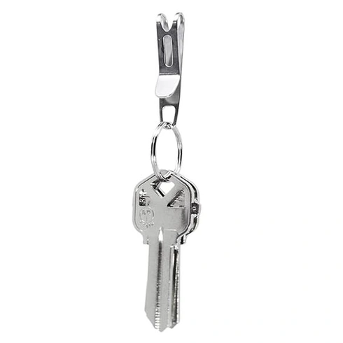 KeySmart Nano Clip - Vreckový klip na kľúčenku - Pripevnite si kľúče k nohaviciam alebo vrecku a zbavte