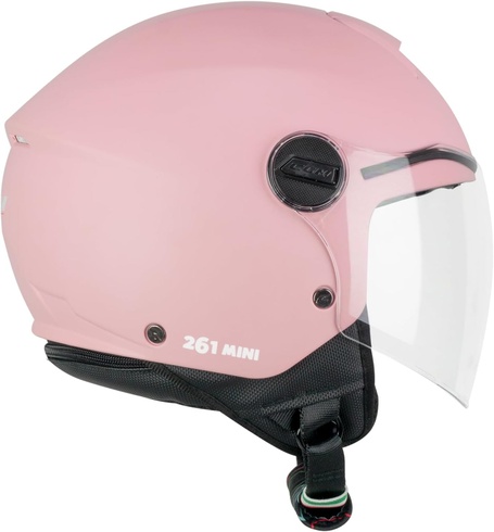 Helma na motocykl CGM růžová, M (49 – 50 cm)