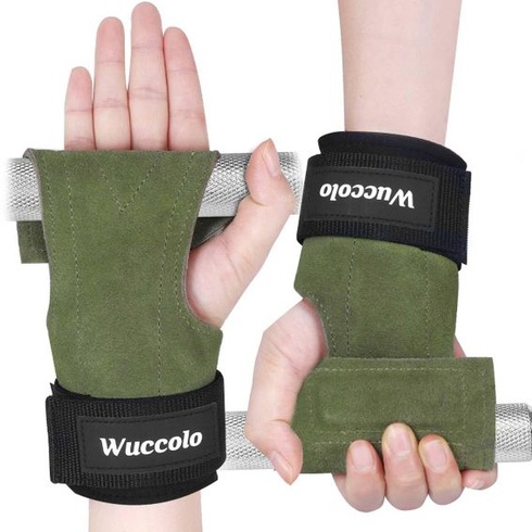 Kožené zdvíhacie popruhy pre kulturistiku, vzpieranie, silový tréning a fitness - Extra pevné a