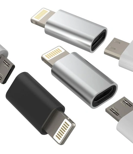 Adaptér micro USB Lightning (3 ks) pro iPhone 14 13 12 11 Pro Max 7 8 Plus X SE XS XR pro iPad Air
