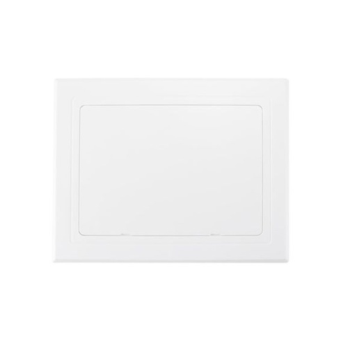 185 x 240 mm, samolepicí revizní panely – bílé, nástěnný kryt otvoru pro vodovodní/elektrické vedení