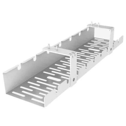 Žľab pre správu káblov CMP502-W, 49,7 x 11,7 x 8,9 cm, biely - A
