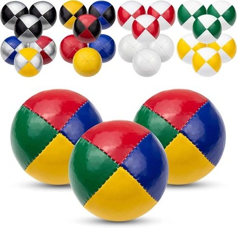 Žonglérské míče Juggle Dream 3X Pro Thud – sada 3 profesionálních žonglovacích míčků s online