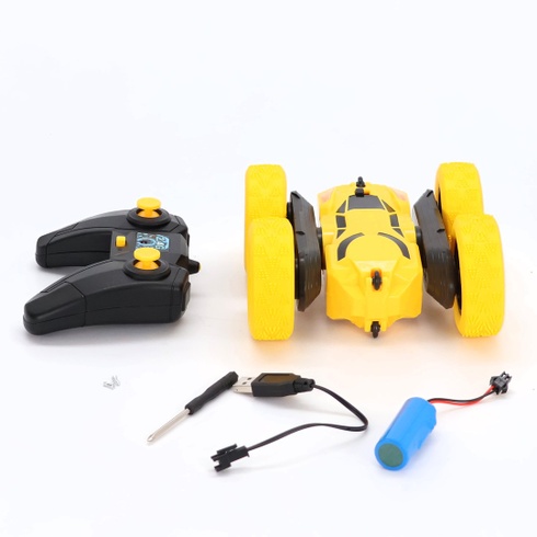 MidiVix auto na diaľkové ovládanie, 2,4 GHz obojstranné 360 ° otočné RC kaskadérske auto sa