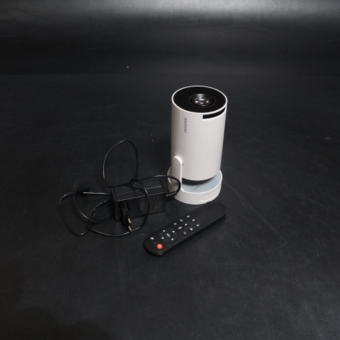 Mini projektor Alwtniet, podpora mini projektora 4K, Wi-Fi 6 a Bluetooth 5.4, 5W reproduktor,