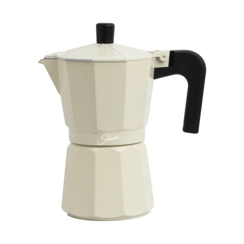 Espresso kávovar na 3 šálky, konvice na espresso 150 ml, hliníkový kávovar, ITALIA, espresso