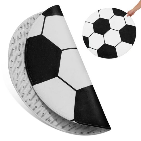 Okrúhly futbalový koberec Ultechnovo
