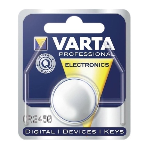Lithiová baterie Varta CR2450, 3 V, 560 mAh
