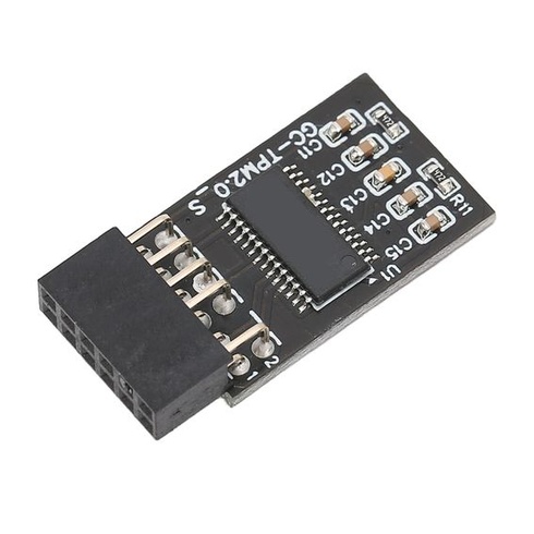 Bezpečnostní modul TPM 2.0 s 12pinovým rozhraním LPC, 2 kusy.