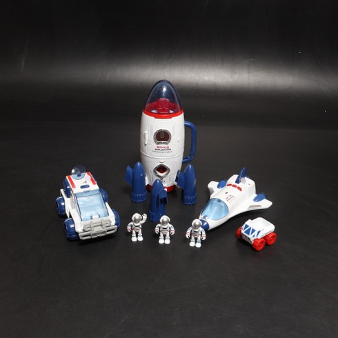 Raketa Siairo Space Shuttle pro děti, vesmírná loď se světelnými a zvukovými efekty, vesmírná