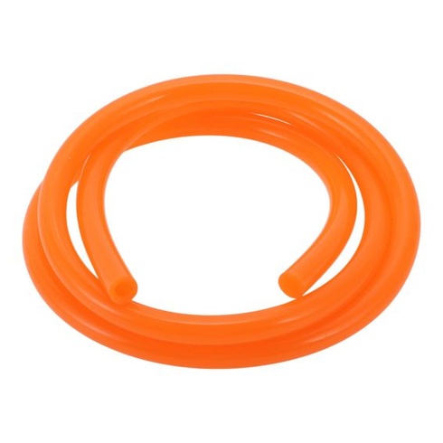 Silikónová podtlaková hadica, oranžová, 1 kus, vnútorný priemer 6 mm, pre vzduch a vodu