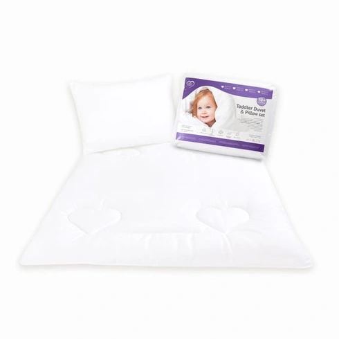 Sada antialergické přikrývky a polštáře Baby Comfort 135 x 100 cm do dětské postýlky (12 měsíců+)