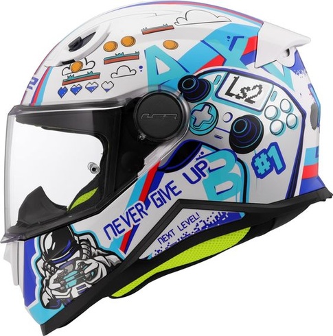 Celotvárová motocyklová helma pre deti/ L