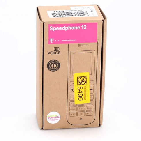 Telefón Telekom Speedphone 12 čierny