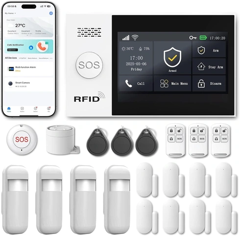 Bezdrátový WiFi alarm RenseCum