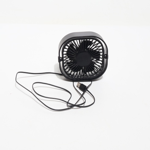 Simpeak USB ventilátor, mini USB stolný ventilátor, malý tichý ventilátor, čierny