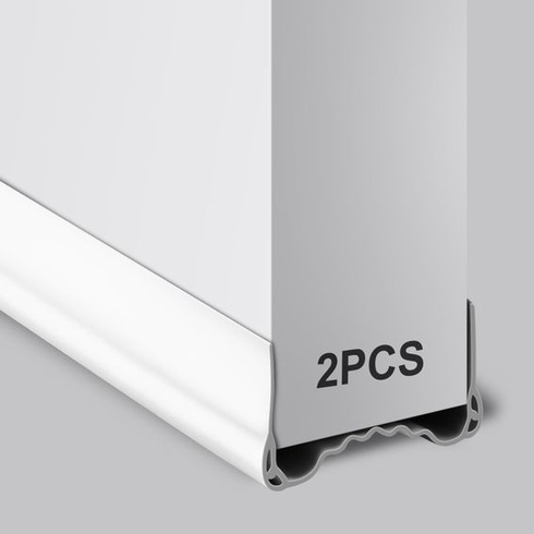 Flintronic tesnenie dverí, 1m silikónové tesnenie dverí, biele, PVC guma, tesnenie dverí, dvere o