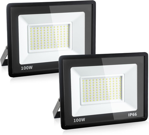 Vonkajší LED reflektor Psatfito G 100W, 2ks