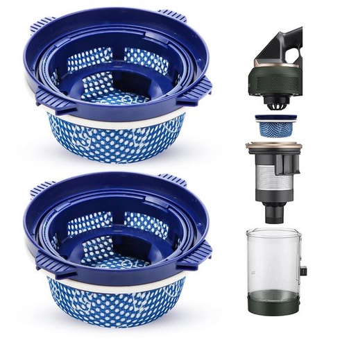 2 HEPA filtre pre Samsung Jet 75 70 75+ 60 90 VS9000RL, kompatibilné náhradné filtre pre bezdrôtové