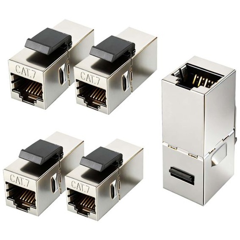 5 kusů spojek Cat7 RJ45 Keystone