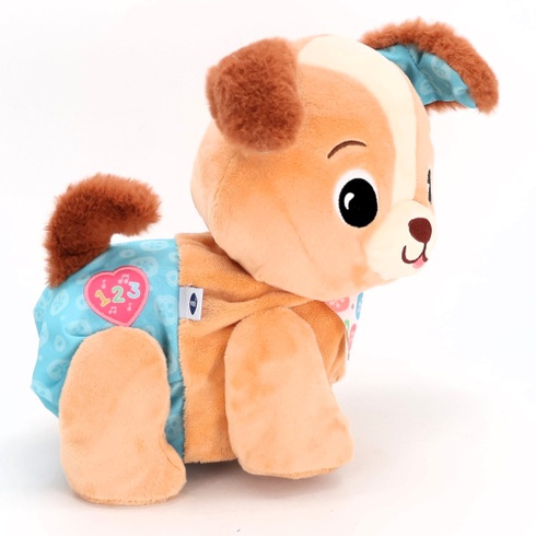 Vtech Crawl-with-Me Šteňa – Interaktívna plyšová hračka, ktorá lezie, hovorí, spieva a sama prehráva