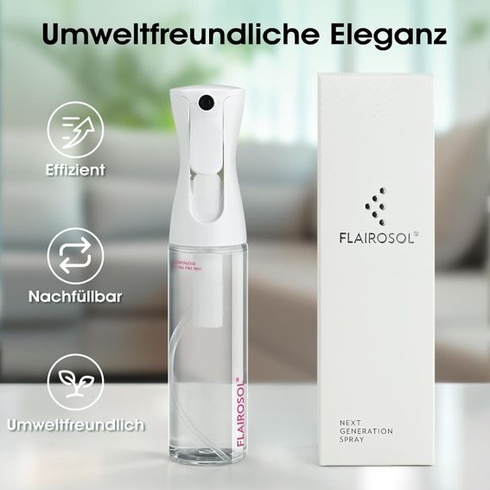 FLAIRASOL The Original Sprayer, 300ml ultrajemný rozprašovač, jemné rozprašovanie 0,3 mm, salónny