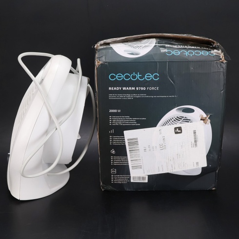 Ohrievač s ventilátorom Cecotec 05397 biely