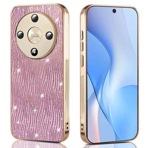Ochranný kryt pro Honor X9B/Magic 6 Lite / Magic6 Lite, nárazuvzdorný kryt s třpytivým designem
