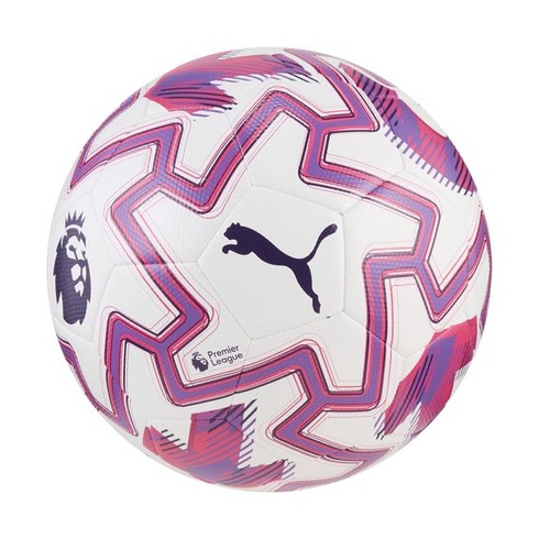 PUMA Unisex Orbita Cup Premier League Brilliance Football 5 Puma biela-viacfarebná