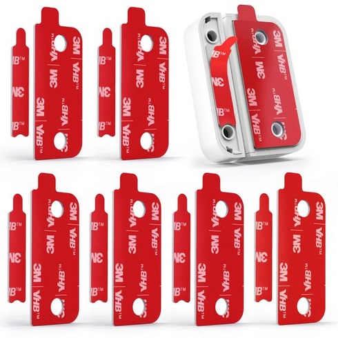 Samolepiace podložky Volport pre dverový/okenný kontakt Ring Alarm (2. generácia). Tepelne odolné