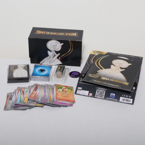 Kartová hra Pokémon Trainer Box: Mega Evolution: Gardevoir (1 promo karta s plnou grafikou, 9