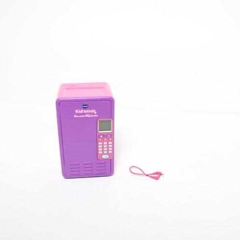 VTECH - KidiSecrets, My MagicLocker skrinka, fialová a ružová, tajný trezor s kódom, reproduktor,