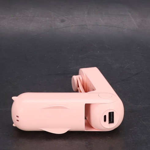 Přenosný ruční ventilátor Gaiatop, mini ventilátor 3 v 1 [až 17 hodin chladicí doby], skládací