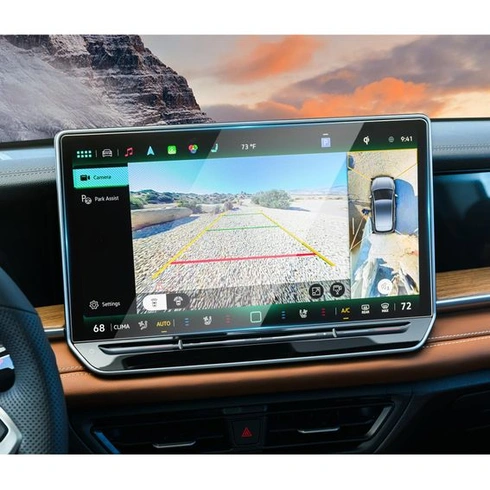 YEE PIN kompatibilní s novým ochranným pouzdrem pro navigaci VW Tiguan 3 2024 2025, tvrzené sklo 9H