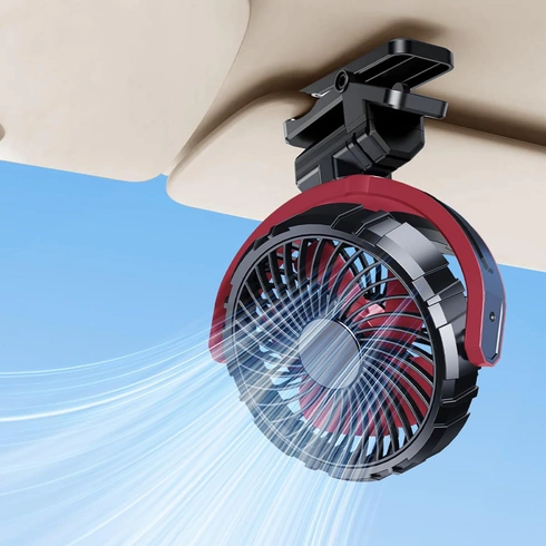 Ventilátor NIFBANG de-F7102B clip fan Hei
